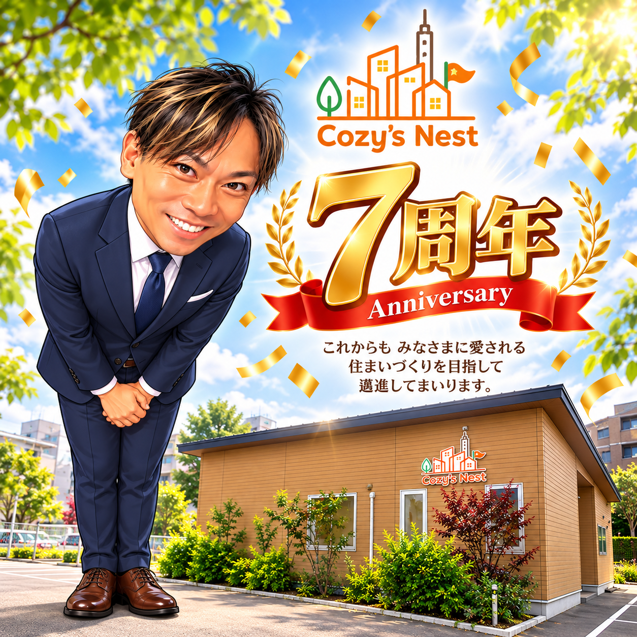 祝🎊７周年🎊🎊🎊